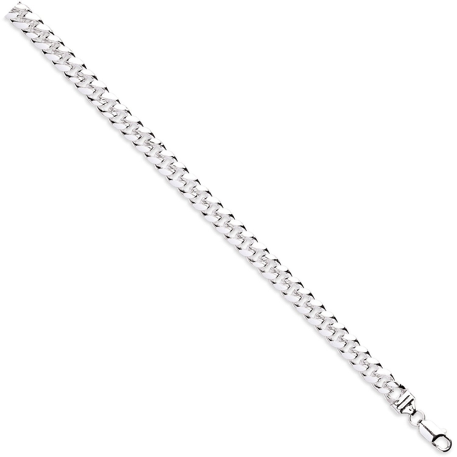 Silver 8.5mm Dome Cuban Link Chain/Gents Bracelet - Fine Bracelet - Certified Authentic – Luxury Jewellery by Imperial
